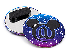 Sample - Cover Image - Clothing Magnets - Round - Matte - Day at Disney
