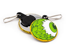 Sample - Cover Image - Zipper Pull - Round - Glossy - Hopeye Brewing
