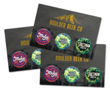 Sample - 3-Button Pack - Round - Matte - Boulder Beer Co