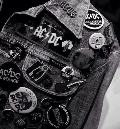 Band Buttons - AC/DC